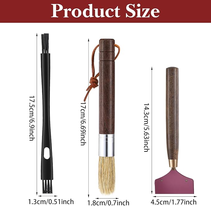 Coffee Grinder Cleaning Brush Set - Image 2