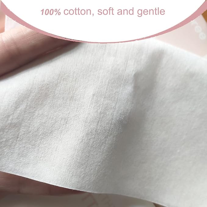 Extra Thick Dry Wipe, Disposable Face Drying Towel 100% Cotton, Lint-Free - Image 4