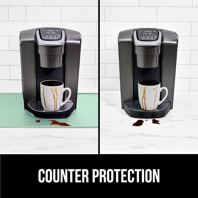 GORILLA GRIP Silicone Coffee Mat, Espresso Machine Bar Accessories, Keep - Image 9