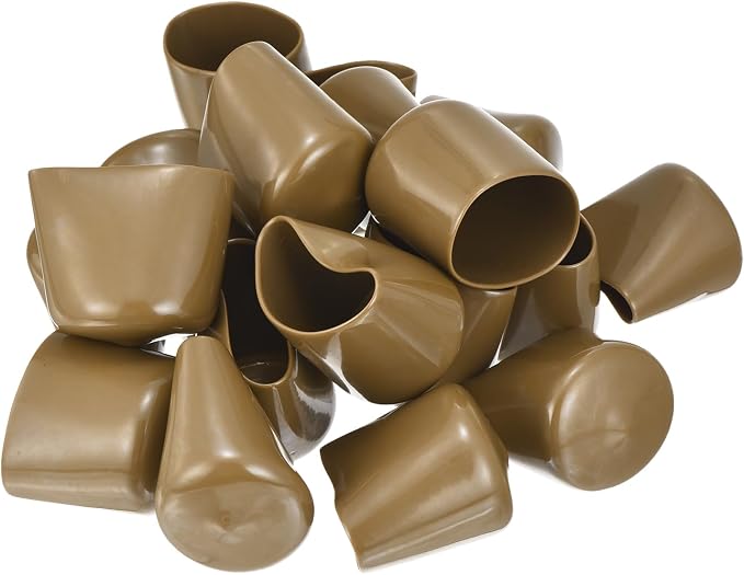 uxcell 20pcs Rubber End Caps 39mm ID Vinyl PVC Round Tube Bolt Cap Cover Screw - Image 4