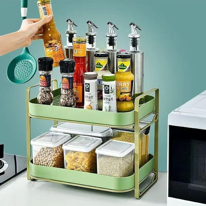 Cup Drying Rack Stand 2 Tier Organizer Countertop Station Shelf Strong Carbon - Image 5