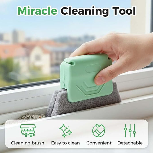 Magic Window Track Cleaner, 2026 New Window Groove Cleaning Brush, Handheld - Image 2