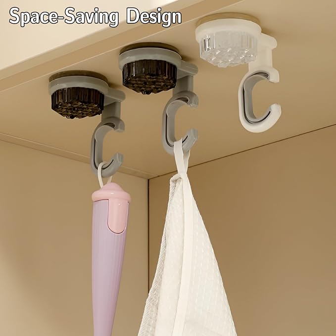 3 Pack Suction Cup Mop and Broom Holder Wall Mount–Renter Friendly Decor - Image 5