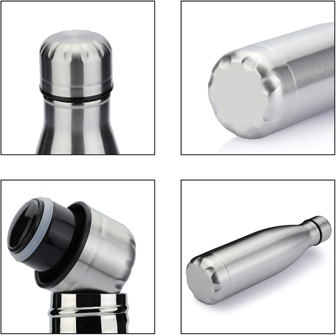 MEWAY 17oz Sport Water Bottle Vacuum Insulated Stainless Steel Leak-Proof - Image 6