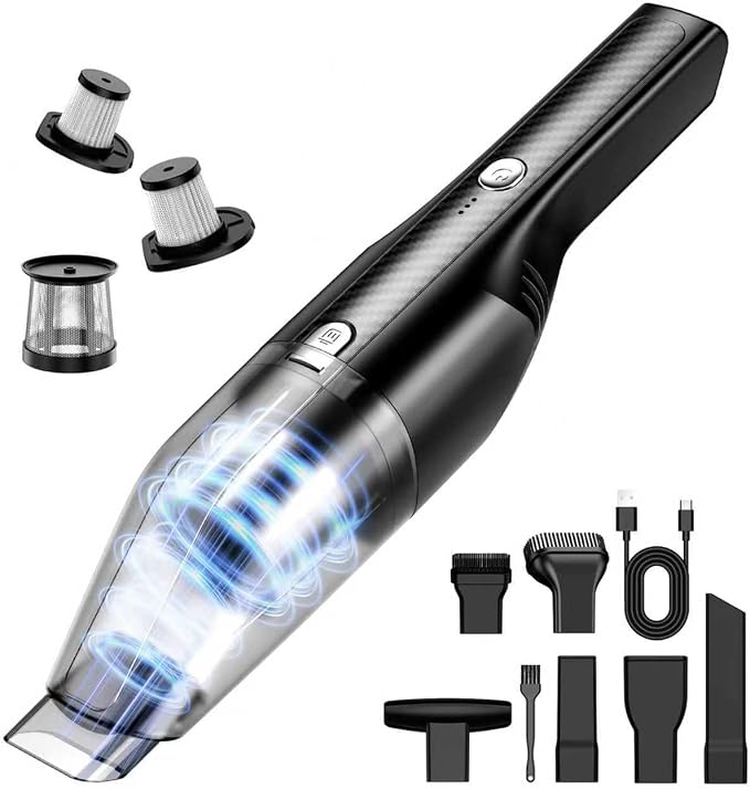 Handheld Vacuum Cordless -Car Vacuum Portable Cordless Cleaner by Unknown