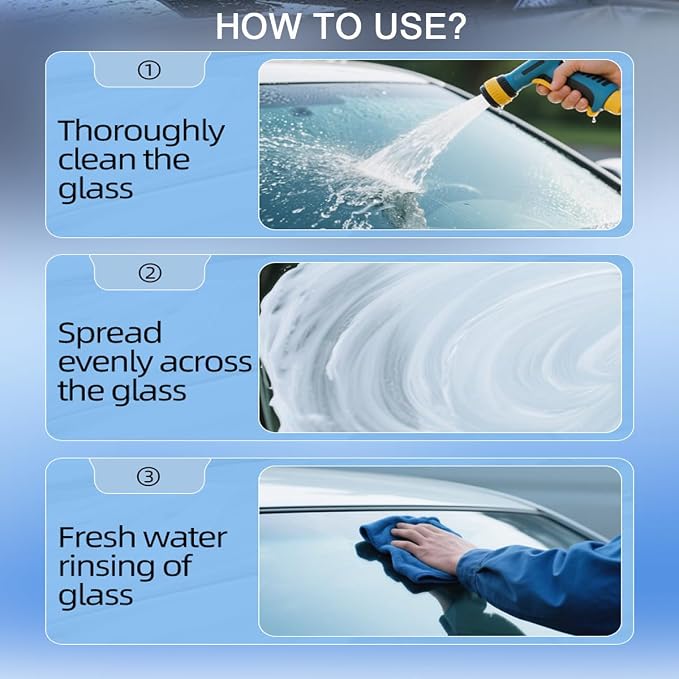 Glass Oil Film Remover for Car, Glass Emulsion Cleaner, Automotive Oil Film - Image 6