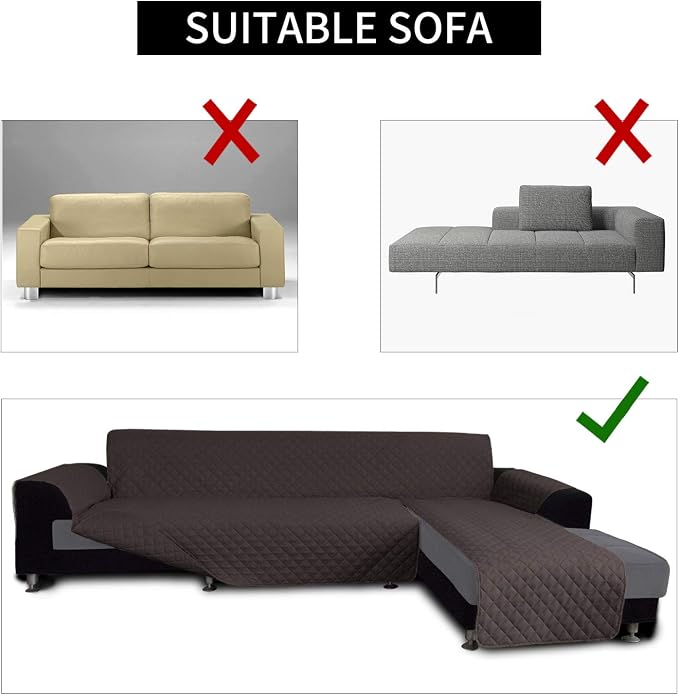 Easy-Going L Shape Sofa Slipcover - Image 4