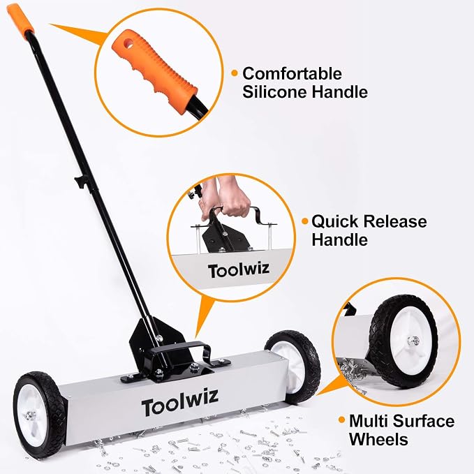 Toolwiz Magnetic Pick Up Sweeper - Image 6