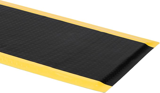 2 x 6 FT Anti Fatigue Mats Industrial 15/16 Inch Thick Soft Sponge Ergonomic by GOOFCXO
