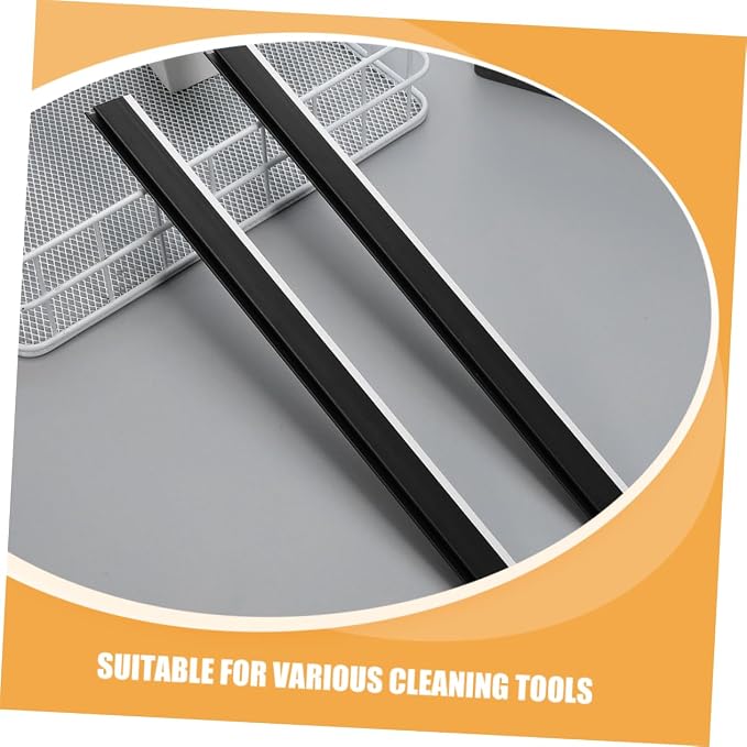 4Pcs Durable Rubber Dustpan Lip Edge Strips - Image 8