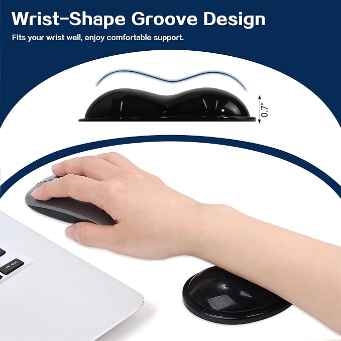 Gel Keyboard & Mouse Wrist Rest Set - Image 5