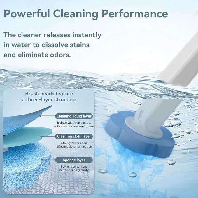 Disposable Toilet Brush Set - Image 4