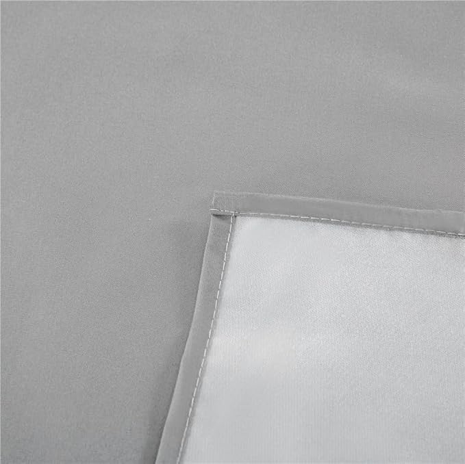 WenBags Lightweight Waterproof Flat Sheet 90 * 98 Inches King Size-Mattress Protector for Bed & Couch, Pet Hair Resistant Cover Ideal for Dogs & Cats, Perfect for Hotels & Hospitals(LightGray)