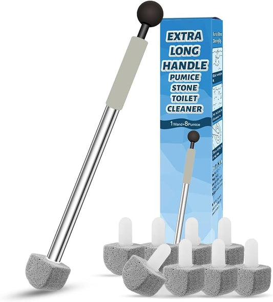 Pumice Stone Toilet Bowl Cleaner, 16.7Inch Toilet Pumice Stone by YINGMORE