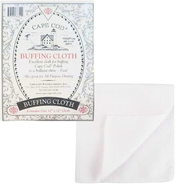 Cape Cod 12x12 Inch Buffing Cloth. Excellent Cloth - Image 3