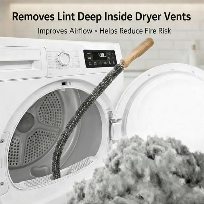 2-Pack Dryer Vent Cleaner Kit - Image 2