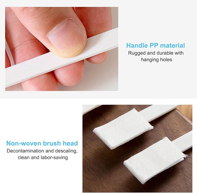 Disposable Crevice Cleaning Brushes, Disposable Toilet Bowl Brushes Crevice - Image 3