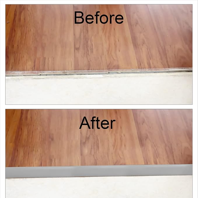 Floor/Door Flat Transition Strip & Self Adhesive Floor Vinyl Floor Edge Trim - Image 3