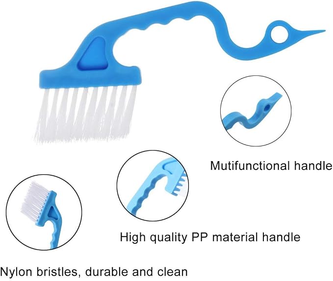 2pcs Hand-held Groove Gap Cleaning Tools Door Window Track Kitchen Cleaning - Image 6