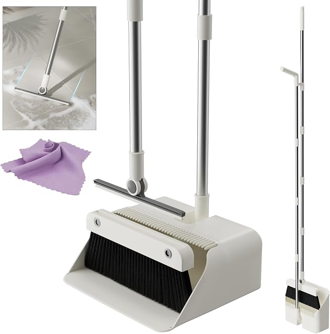 Magic Broom and Dustpan Set by Unknown