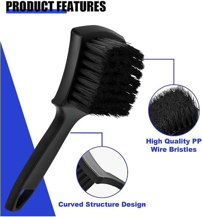 8.3×2.5 Inch Carpet Cleaning Brush, Scrub Brush - Image 4