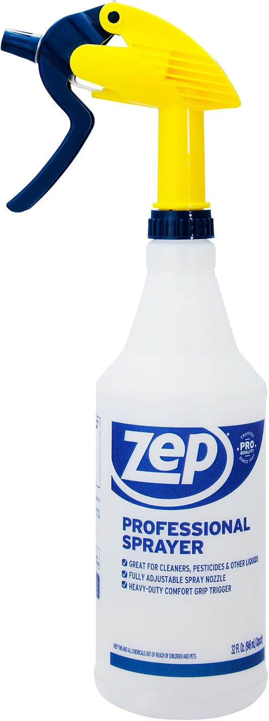 Zep Professional Sprayer Bottle - 32 oz - HDPRO9 - Versatile Adjustable Nozzle - Image 2
