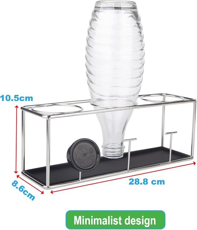 Bottle Drying Rack for SodaStream Slim Bottles & Glass Carafes - Image 5
