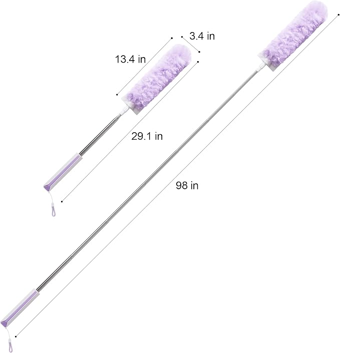 JOYMOOP Ceiling Fan Cleaner Duster and Cobweb Duster - Image 9