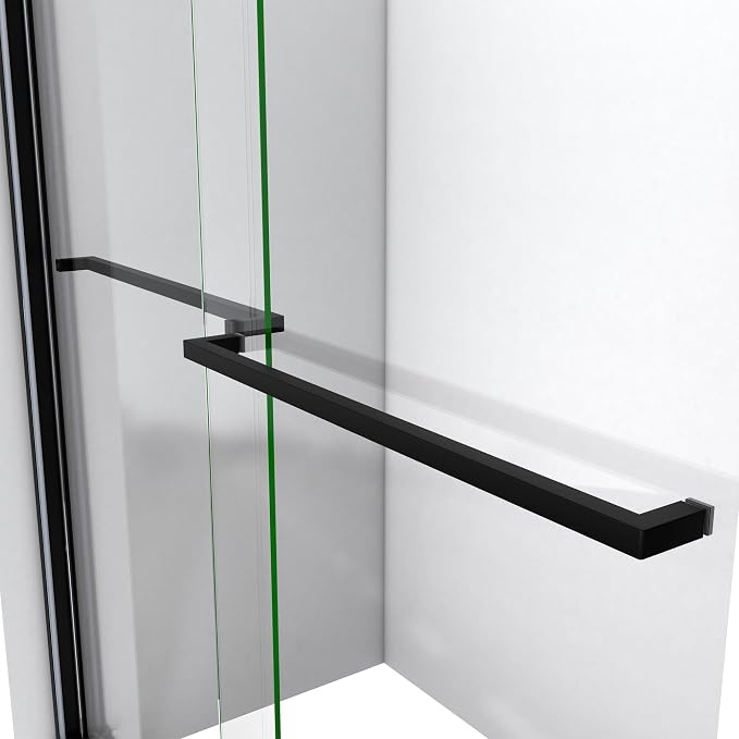 DreamLine Sapphire 44-48 inch W x 76 inch H Semi-Frameless Bypass Shower Door - Image 6