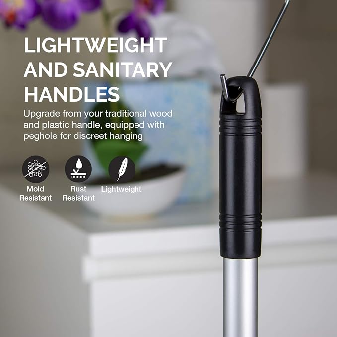 NEIKO 60168A Toilet Plunger Set, 4 Piece, Bonus Mini Sink & Drain Plunger - Image 6