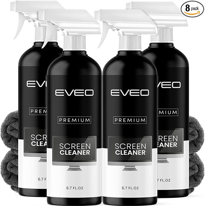 EVEO® Screen Cleaner Spray Kit TV Screen Cleaner by EVEO