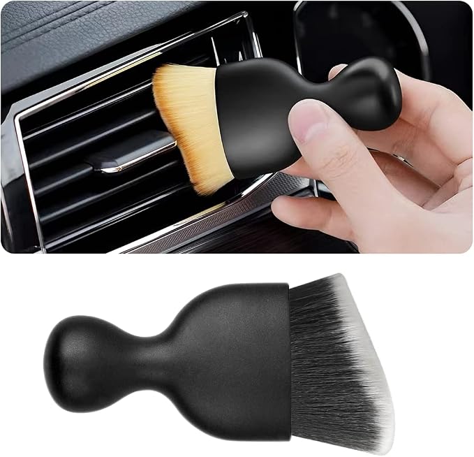 Blilo Car Interior Detailing Brush, Auto Soft Hair Cleaning Brushes, Curved by Blilo