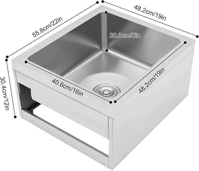 Commercial Floor Mop Sink - Image 2