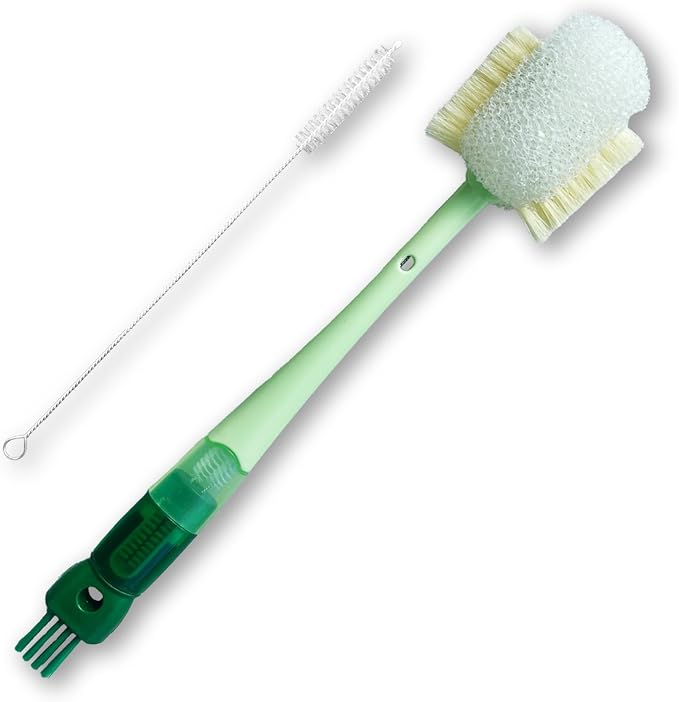 5 in 1 Bottle Cleaning Brush Set, 5 in 1 Bottle Brush, Cup Lid Clean Brushes by Unknown