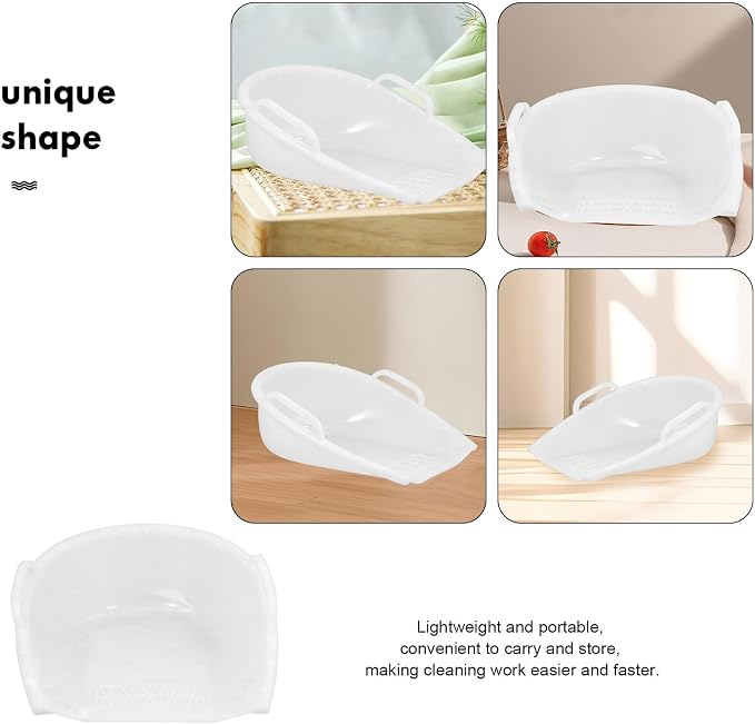 Toyvian Handheld Dustpan with Handle Multi-use Plastic Desktop Cleaning Tool - Image 3