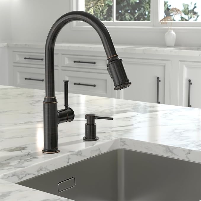 Lava Odoro Bronze Soap Dispenser - Image 2