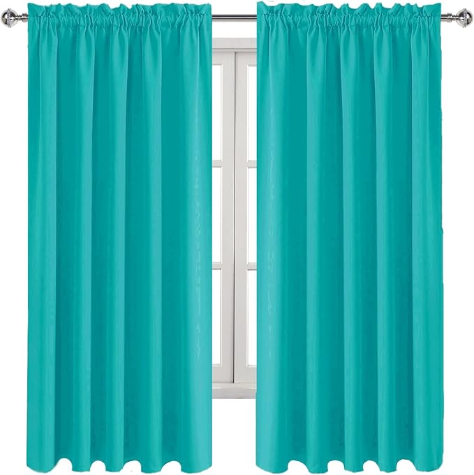 DWCN Blackout Curtains for Living Room Thermal Insulated, Energy Saving & Noise - Image 9