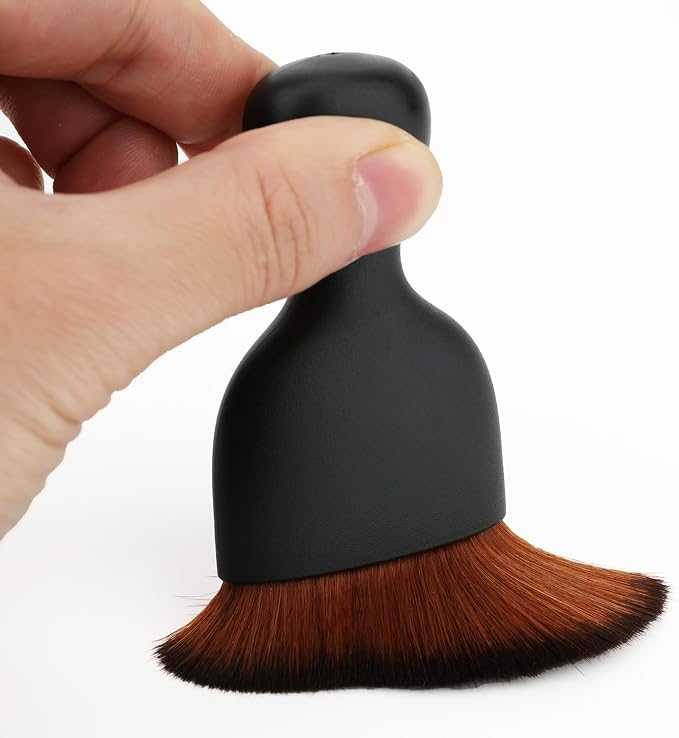 Car Detailing Brush, Soft Bristle Cleaning Brush, Scratch-Free Auto Duster Tool - Image 4