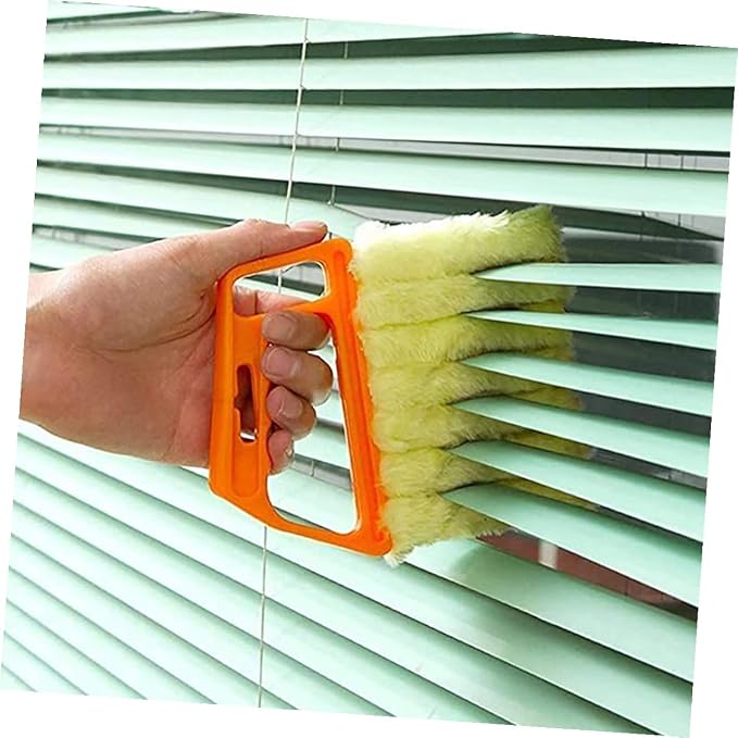 Window Cleaning Brush Set 2pcs 7-Finger 3-Finger Handheld Blinds Cleaning - Image 7
