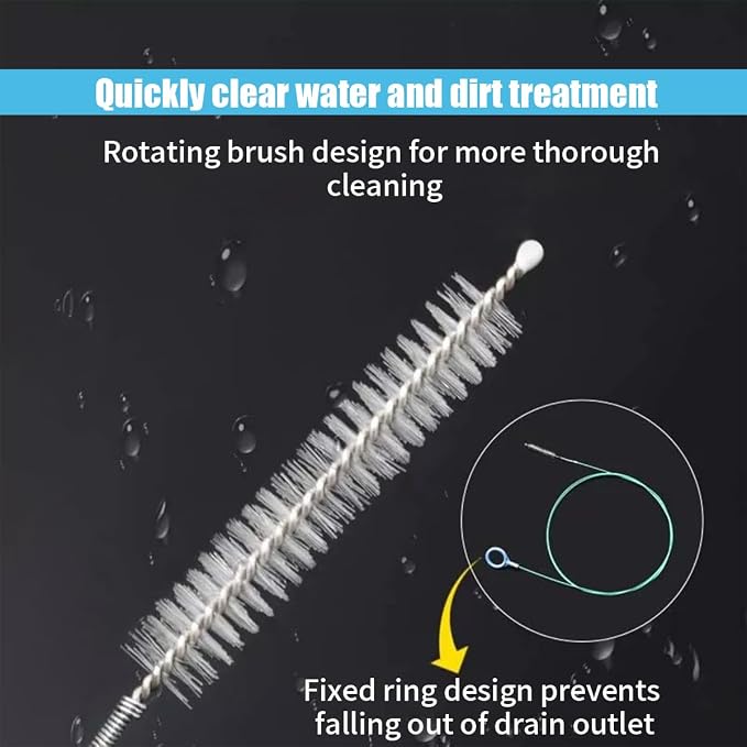 Auto Sunroof Drain Cleaning Tool, 78 Inch Extra Long Drain Cleaning Brush - Image 3