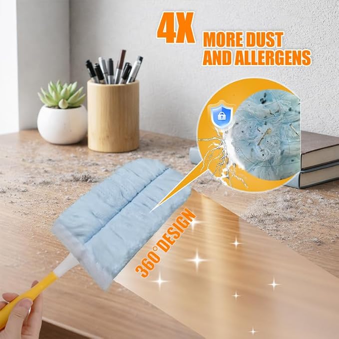 40 Count Duster Refills 360° Heavy Duty Duster Refills ，Compatible - Image 3