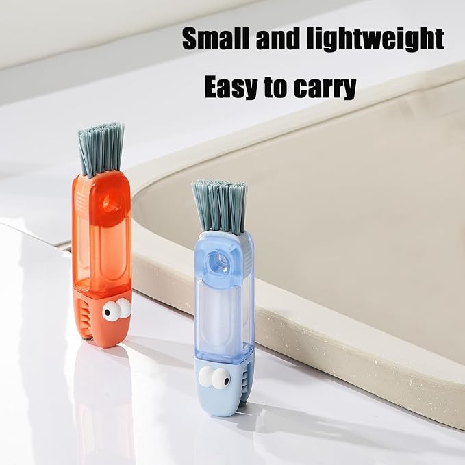 PandaEar 3 in 1 Cup Lid Gap Cleaning Brush Set, Home Kitchen Crevice Brush Tools - Image 5