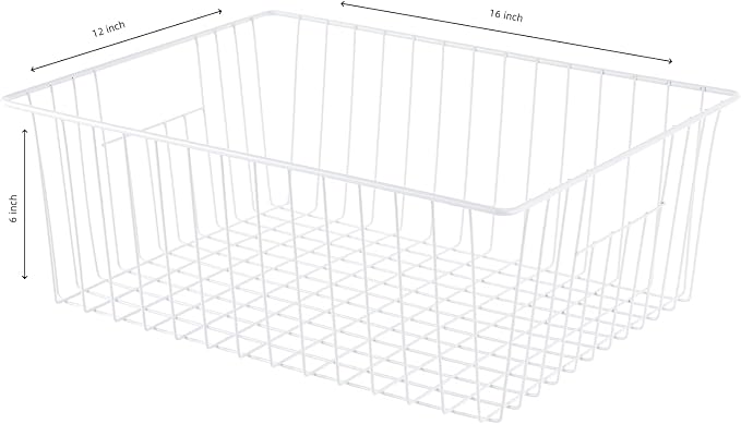 Freezer Organizer Bins, Upright Freezer Storage Blacks - Image 3