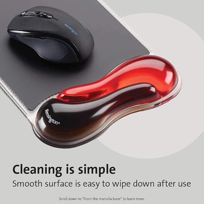 Kensington Duo Gel Mouse & Keyboard Wrist Rest Bundle Set, Ergonomic Keyboard - Image 5