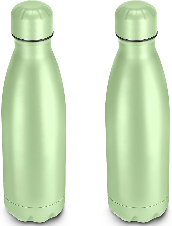 25oz Cola-Bottle Shaped Stainless Steel Leak-proof Water Bottle, Double Wall by Unknown
