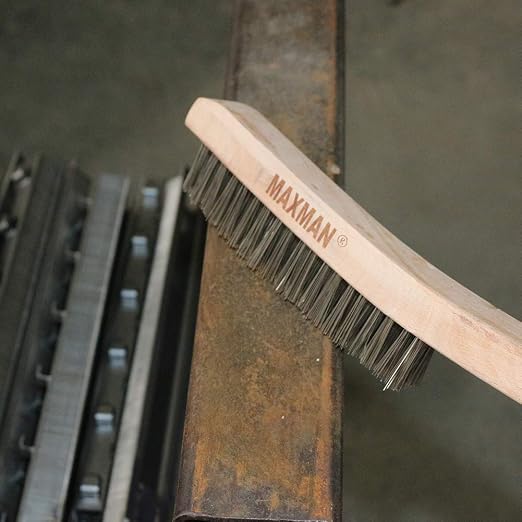 MAXMAN Wire Brush, Heavy Duty Stainless Steel Wire Brushes - Image 9