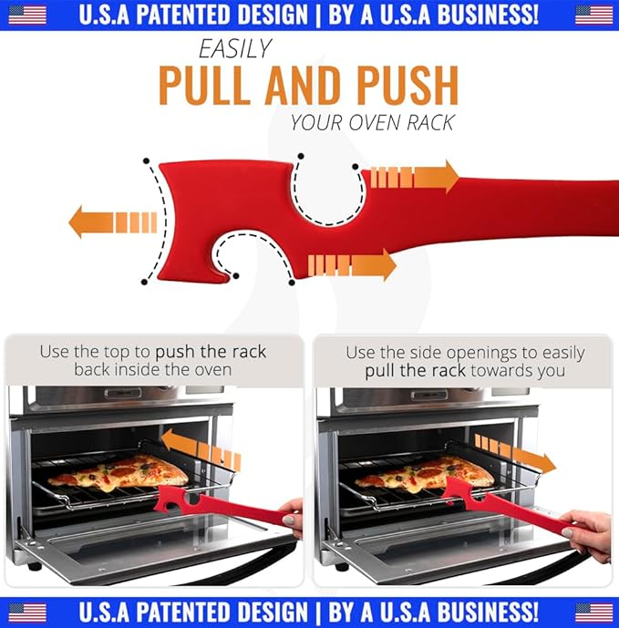 INFRAOVENS Silicone Oven Rack Push Pull Tool - Image 2