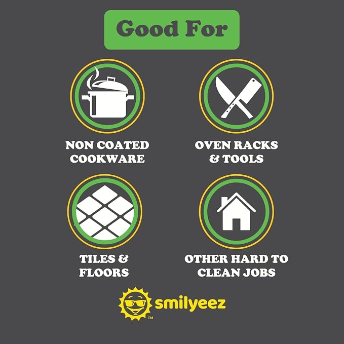 Smilyeez Green Dotted Heavy Duty Scrubbing Sponge Refill - Image 5