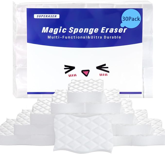 30Pack Magic Sponge Eraser by SUPERASER