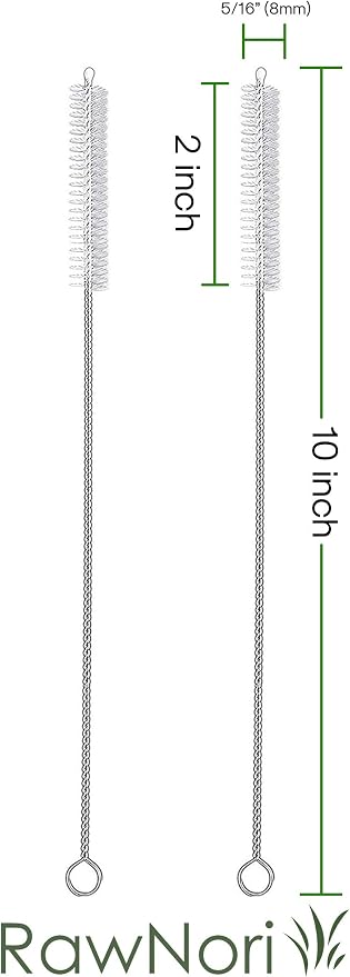 2 Drinking Straw Cleaning Brush Long - Image 2